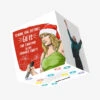 Kiwi Taylor Swift Merry Christmas Confetti-exploding Greetings Card -Christmas Gifts Store 123e75ff2f34de43789b823565db8593