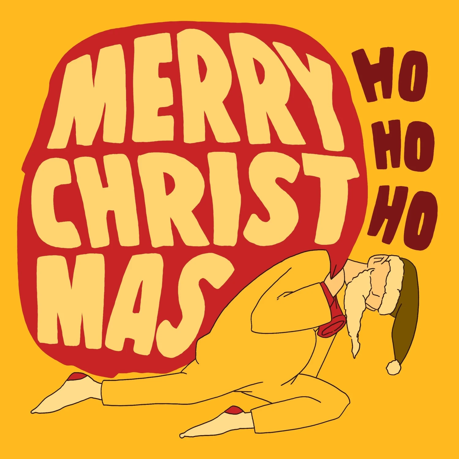 Kiwi Ho-Ho-Ho Merry Christmas Confetti-exploding Greetings Card 4 Kiwi Ho-Ho-Ho Merry Christmas Confetti-exploding Greetings Card - Image 2