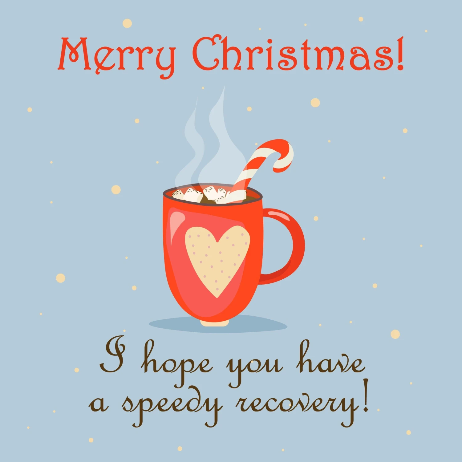 Plum Merry Christmas I Hope You Have A Speedy Recovery Confetti-exploding Greetings Card 4 Plum Merry Christmas I Hope You Have A Speedy Recovery Confetti-exploding Greetings Card - Image 2