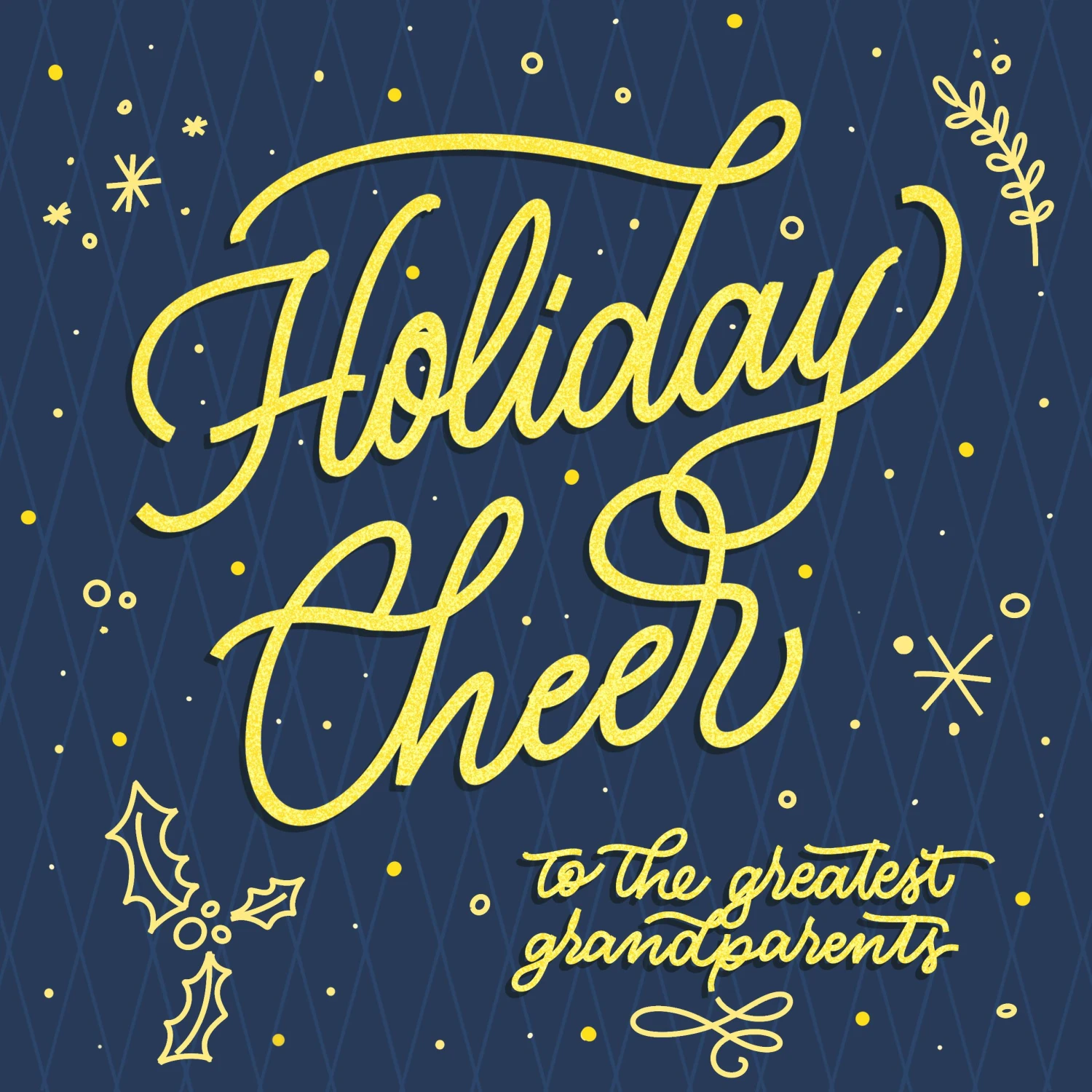 Holiday Cheer To My Great Grandparents Christmas Confetti-exploding Greetings Card 4 Holiday Cheer To My Great Grandparents Christmas Confetti-exploding Greetings Card - Image 2