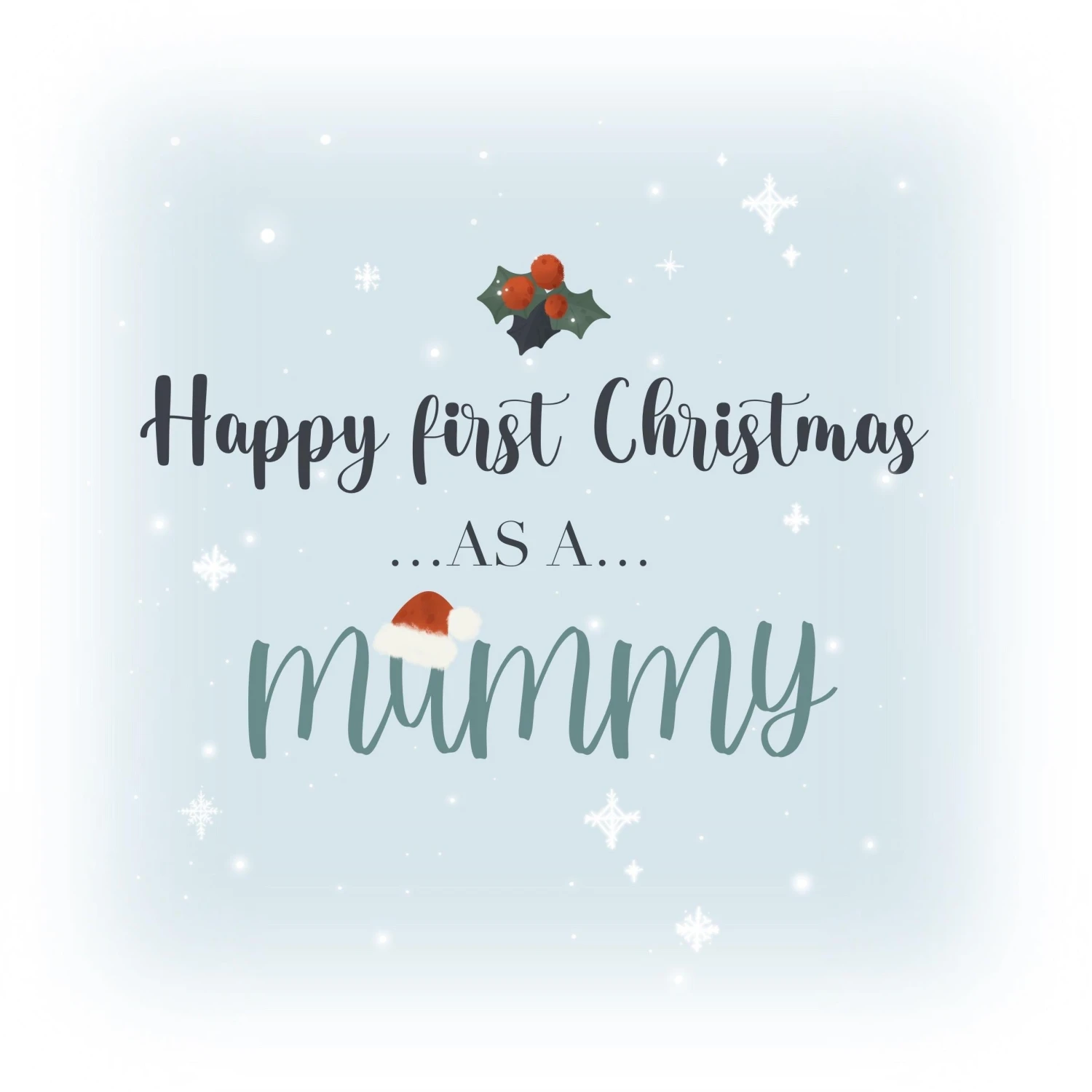 Happy First Christmas As A Mummy Confetti-exploding Greetings Card 4 Happy First Christmas As A Mummy Confetti-exploding Greetings Card - Image 2