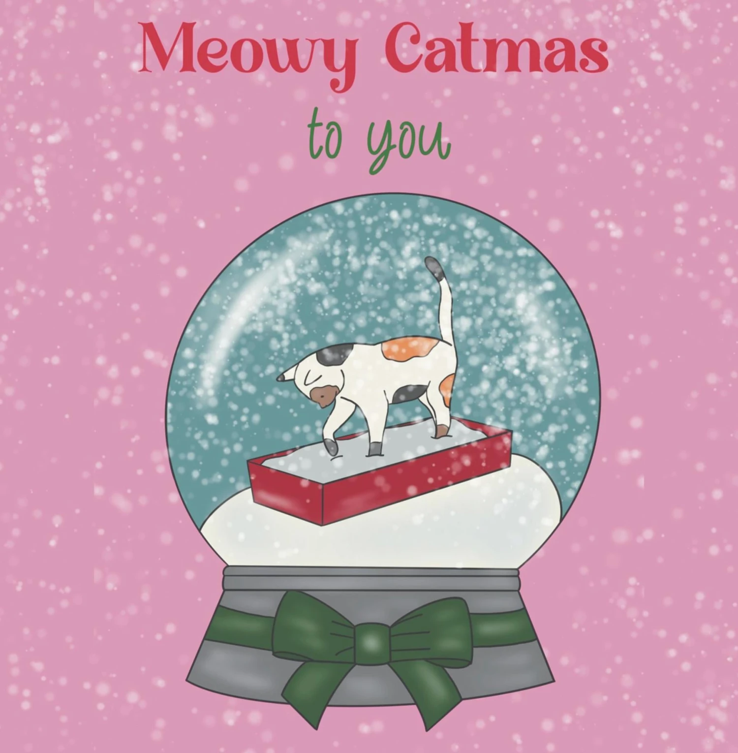 Meowy Catmas To You Christmas Confetti-exploding Greetings Card 4 Meowy Catmas To You Christmas Confetti-exploding Greetings Card - Image 2