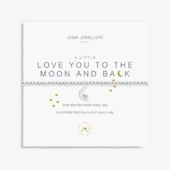 Moon And Back Charm Bracelet