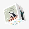 Merry Christmas Cute Badger Confetti-exploding Greetings Card -Christmas Gifts Store 2fa1762d72d5a1a944c7d668ccff9ad4