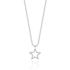 Silver Plated Crystal Star Necklace -Christmas Gifts Store 3288 a 1024x1024 2x 2e183040 db59 446b ba52 43436303cb80