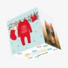Merry First Christmas My Favourite Nephew Red Baby Clothes Confetti-exploding Greetings Card -Christmas Gifts Store 615c36d079125ae7c06ec85191a70d20