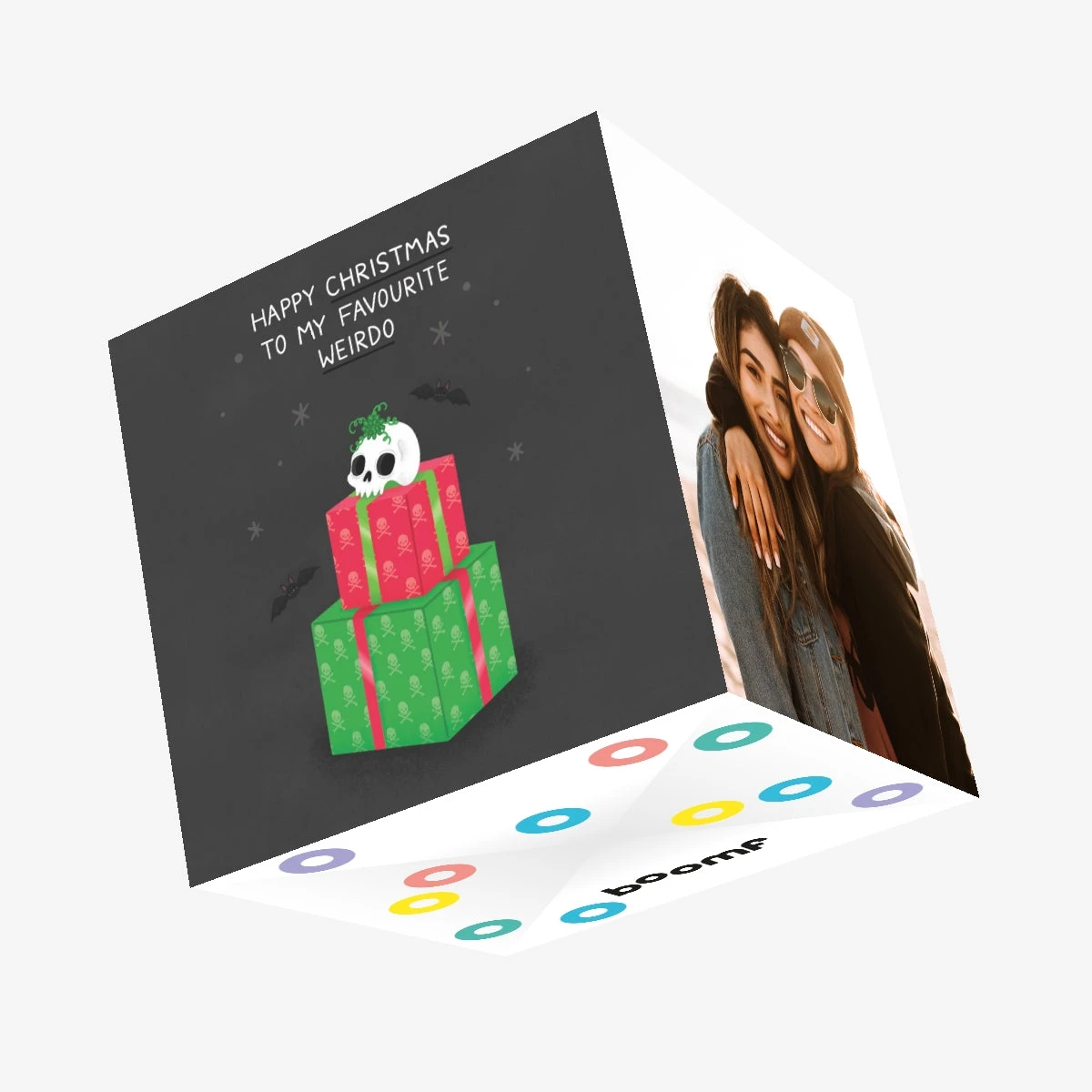 My Favourite Weirdo Christmas Confetti-exploding Greetings Card 3 My Favourite Weirdo Christmas Confetti-exploding Greetings Card