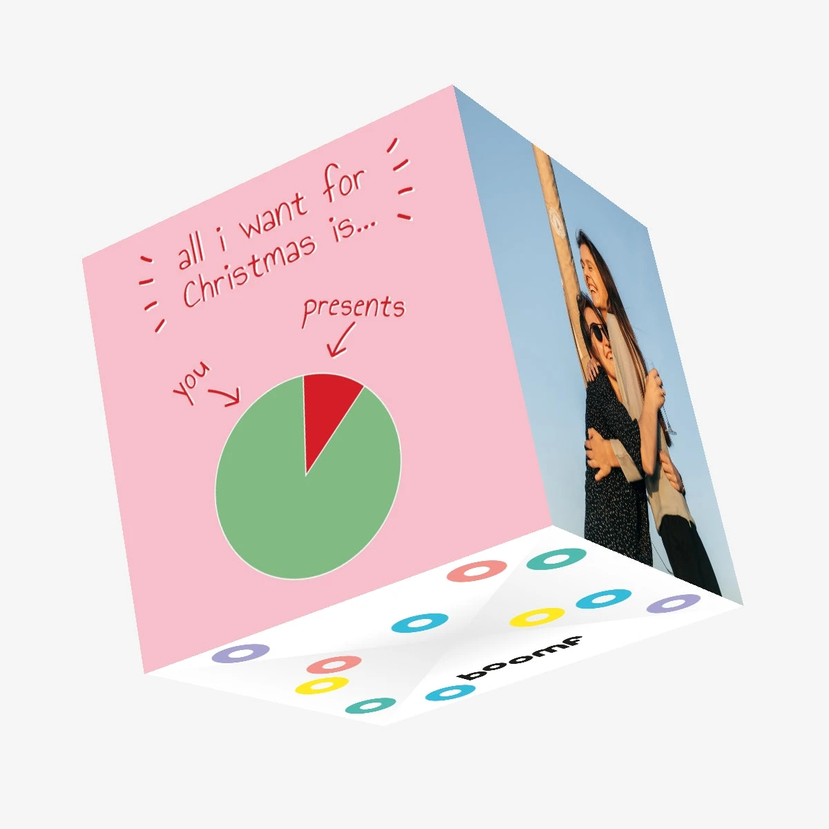 All I Want For Christmas Greetings Confetti-exploding Greetings Card 3 All I Want For Christmas Greetings Confetti-exploding Greetings Card