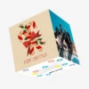 Merry Christmas Candy Canes And Mistletoe Confetti-exploding Greetings Card -Christmas Gifts Store 82ec9b59623ae1031f905fc6c7b1a9e0