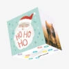Ho Ho Ho Santa Christmas Confetti-exploding Greetings Card -Christmas Gifts Store 9877f3d8b8a3e79fff83381c56d4f4b6