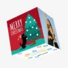 Black Border Terrier Merry Christmas Confetti-exploding Greetings Card -Christmas Gifts Store 9d69db15176eadf87d4a1ed496f29d8e