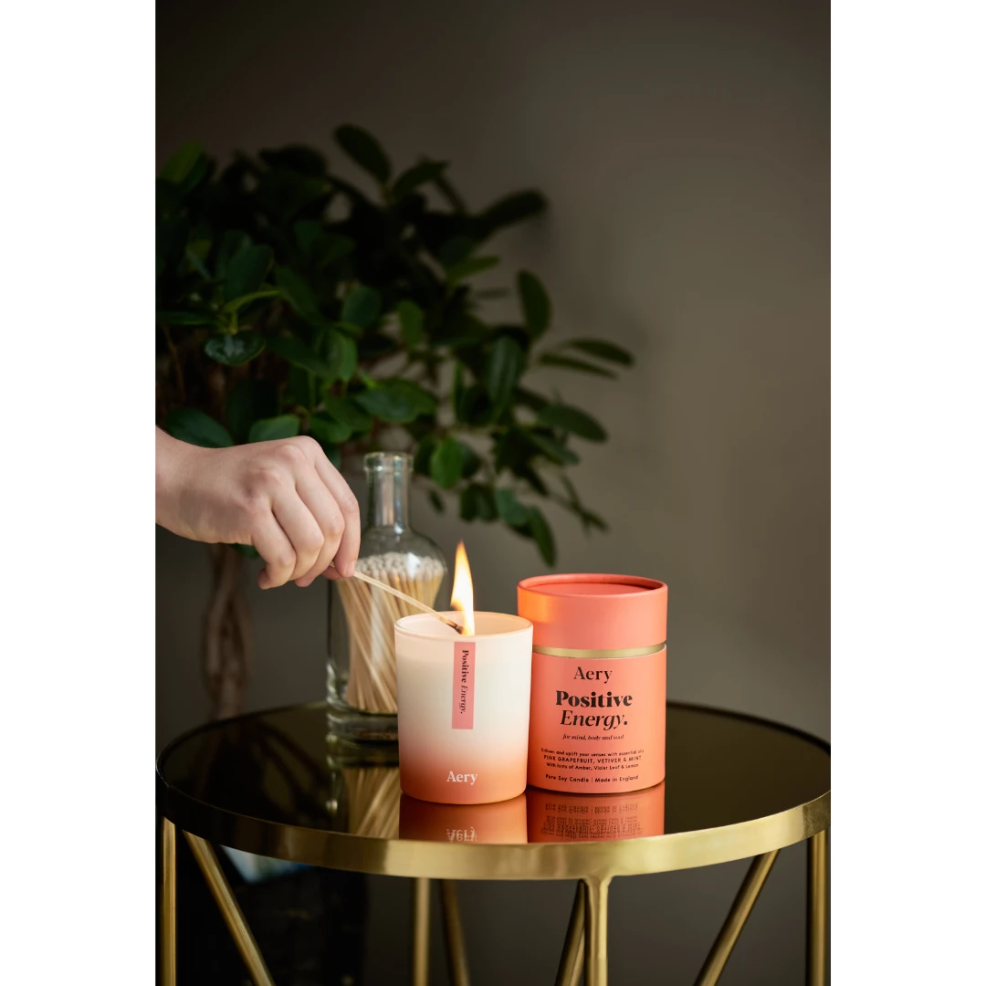 Aery Positive Energy Scented Candle 6 Aery Positive Energy Scented Candle - Image 4