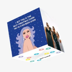 I B Christmas Confetti-exploding Greetings Card