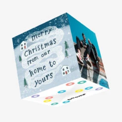 From Our Home To Yours Christmas Confetti-exploding Greetings Card