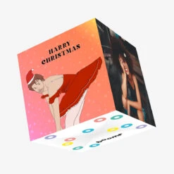 Harry Christmas Harry Styles Ballerina Confetti-exploding Greetings Card