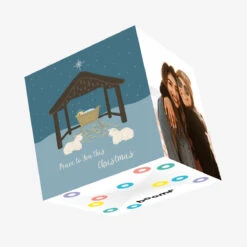 Peace To You This Christmas Classic Confetti-exploding Greetings Card