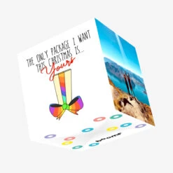 Kiwi Merry Christmas The Only Package I Want Confetti-exploding Greetings Card