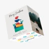 Merry Christmas And Happy New Year Blue Bird With Gifts Confetti-exploding Greetings Card -Christmas Gifts Store be7b7eae16b60fdeff4850229b2ebff0