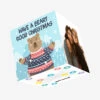 Beary Good Christmas Confetti-exploding Greetings Card -Christmas Gifts Store bombhaveabearygoodxmas