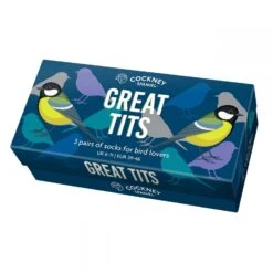 Great Tits Socks -Christmas Gifts Store cockney spaniel great tits box visual 1536x1536 1