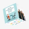 Santa Performance Review Confetti-exploding Greetings Card -Christmas Gifts Store d6c7e4cdfbba08bdcc156ab40f524fe5