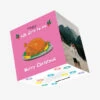 Talk Turkey To Me Christmas Confetti-exploding Greetings Card -Christmas Gifts Store fd8ba9f07fa4d2acfeacf69f32da3010