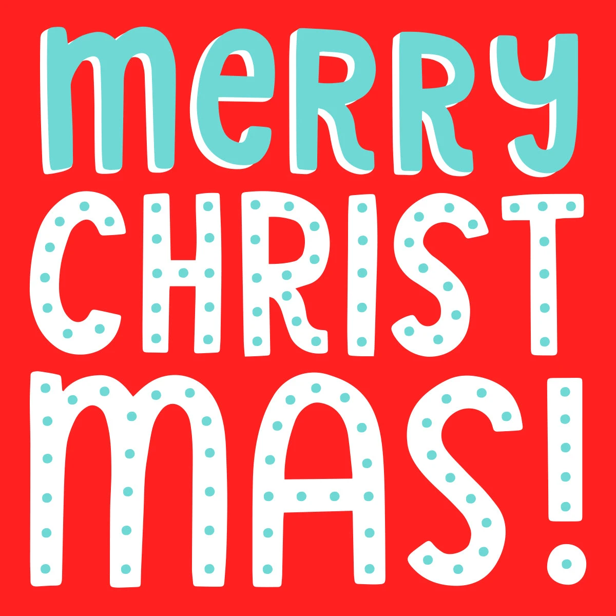 Merry Christmas Card 3D Cube Card 4 Merry Christmas Card 3D Cube Card - Image 2